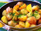 Рецепта Лесни сотирани картофи (варени картофи соте)